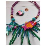 Collection of Wooden Necklaces and Bracelets Assorted Styles
