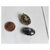 Set of 10 Vintage Costume Jewelry Clip-On Earrings