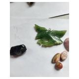 Collection of Gemstone Cabochons and Jewelry Pieces including Amethyst, Lapis, Turquoise, Agate