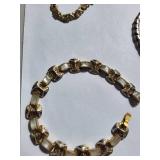 Lot of 10 Vintage Costume Jewelry Bracelets and Necklaces