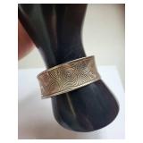 Set of 6 Silver Plated Cuff Bracelets Assorted Designs