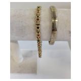 Lot of 7 Assorted Costume Jewelry Bracelets