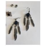 Lot of 7 Pairs of Costume Jewelry Earrings Assorted Styles