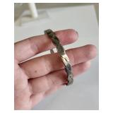 Sterling Silver Twisted Bracelet 19.33 Grams