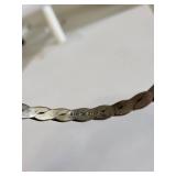 Sterling Silver Twisted Bracelet 19.33 Grams