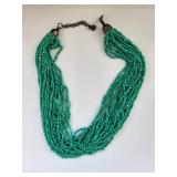 Set of 14 Beaded Costume Jewelry Necklaces