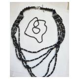 Set of 14 Beaded Costume Jewelry Necklaces