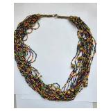 Set of 14 Beaded Costume Jewelry Necklaces