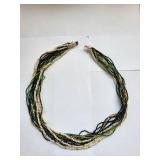 Set of 14 Beaded Costume Jewelry Necklaces