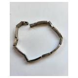 8 Inch Sterling Silver Bracelet, 20.93 Grams