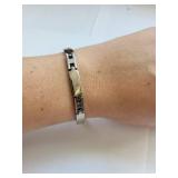 8 Inch Sterling Silver Bracelet, 20.93 Grams