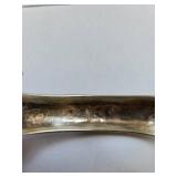 Sterling Silver Cuff Bracelet with Southwest Motif, 27.73 Grams