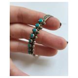Sterling Silver Turquoise Cuff Bracelet