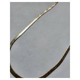 Sterling Silver Necklace 18 Inch 7.29 Grams