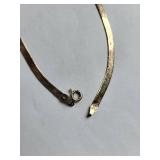 Sterling Silver Necklace 18 Inch 7.29 Grams