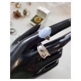 Collection of 13 Vintage Costume Jewelry Rings Assorted Designs