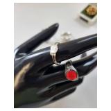 Collection of 13 Vintage Costume Jewelry Rings Assorted Designs