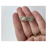 Sterling Silver Jewish Pendant 0.7 Grams