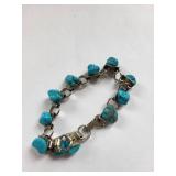 Collection of Costume Turquoise Jewelry - Necklaces, Bracelets, and Pins
