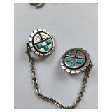 Turquoise Jewelry Lot with Necklaces, Earrings, Ring, and Pendants
