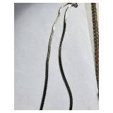 15 Pieces Silver Plated Costume Jewelry Necklaces and Bracelets