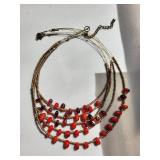 Collection of Costume Jewelry Beaded Necklaces, Bracelets, and Earrings