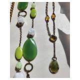 Collection of 4 Costume Jewelry Necklaces with Charms and Beads