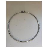 Set of 9 Silver Plated Costume Jewelry Necklaces