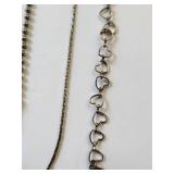 Set of 6 Mixed Style Costume Jewelry Bracelets