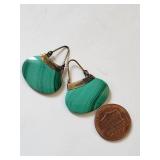 Set of 5 Pairs Turquoise and Malachite Earrings Assorted Styles