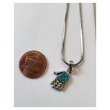Set of 6 Silver Plated Costume Jewelry Necklaces