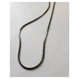 Sterling Silver Necklace 20 Inch 8.4 Grams