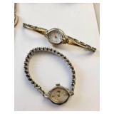 Collection of 13 Vintage Ladies Wrist Watches and Pocket Watch