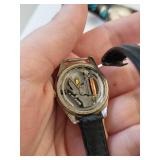 Lot of 2 Vintage Watches Rushmore and Liberty with Expansion and Leather Bands