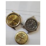 Lot of 8 Vintage Wristwatches Assorted Brands and Styles