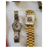 Collection of 7 Vintage Character and Novelty Wristwatches