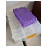 Collection of Vintage and Costume Jewelry for Parts or Repair with Storage Boxes