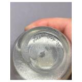 Signed 1990 Hand-Blown Glass Art Paperweight - Elegant Design