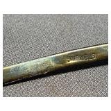 Vintage Sterling Silver 925 Hairpin with Turquoise Stone Accent