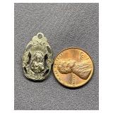 Vintage Sterling Silver 925 Religious Medallion by CREED