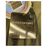 Eastsport Signature Laptop Backpack with Padded Holder, Green/Black NEW