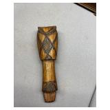 Lot of Carved Wooden Boxes and Decorative Pipe