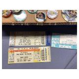 Iron Maiden Collectibles with Tool, Rage Against the Machine & Scorpion Concert Tickets