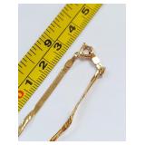 14K Gold Necklace 3.65g - Damaged Condition