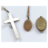 Vintage Religious Christian Cross Rosaries & Pendants Collection