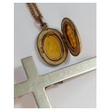 Vintage Religious Christian Cross Rosaries & Pendants Collection