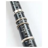 Set of 4 .800 Mexican Silver Rings with Gemstone Inlays
