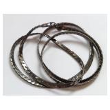 Sterling Silver Necklace 21.5" - 12.32 grams