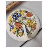 American Limoges Triumph Bermuda-T Dinnerware Set with Yellow Floral Pattern