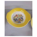 American Limoges Triumph Bermuda-T Dinnerware Set with Yellow Floral Pattern